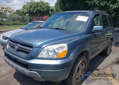2005 Honda Pilot Ex-L из США, поврежденный, VIN 5FNYF18585B054775